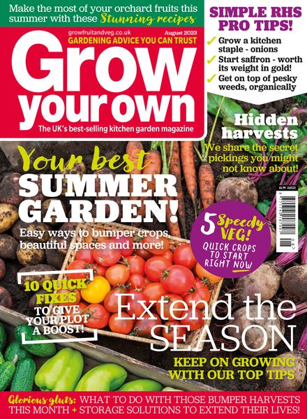 Grow Your Own – August 2023