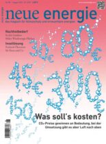 neue energie – 31 Juli 2023
