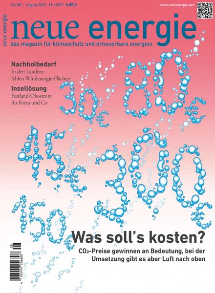 neue energie – 31 Juli 2023