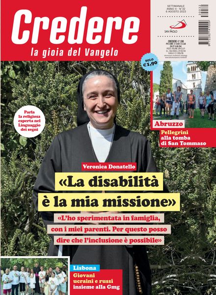 Credere – 6 Agosto 2023
