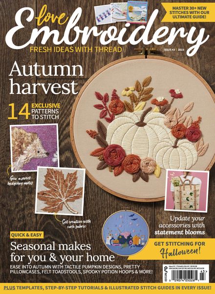 Love Embroidery – Issue 43 – August 2023