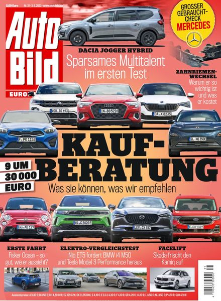 Auto Bild Germany- 03 August 2023