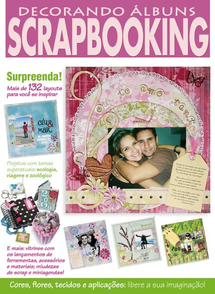 Decorando albuns Scrapbooking – Agosto 2023