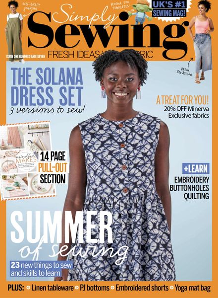Simply Sewing – Issue 111 – August 2023