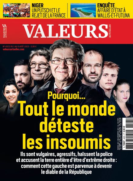 Valeurs Actuelles – 3 Aout 2023