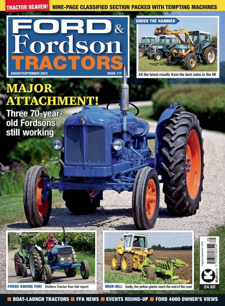 Ford & Fordson Tractors – Issue 117 – August-September 2023