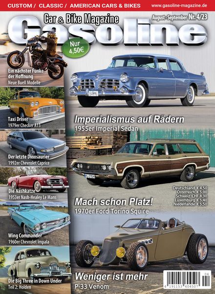 Gasoline Germany – August-September 2023