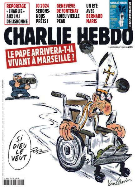 Charlie Hebdo – 9 Aout 2023