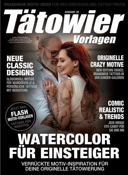 Tatowier-Vorlagen – August 2023