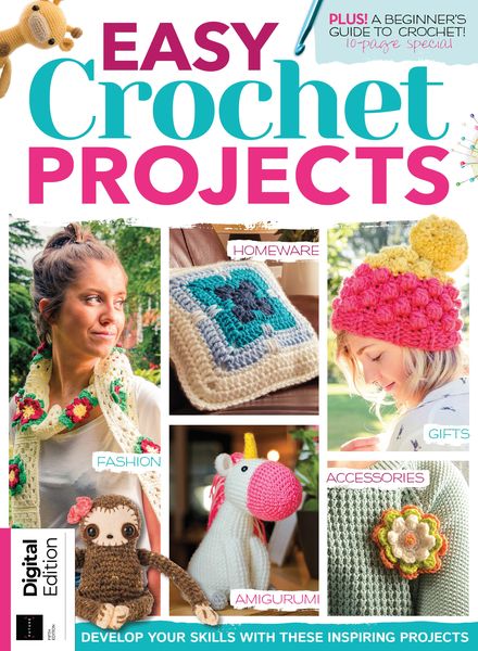 Easy Crochet Projects – 5th Edition – August 2023