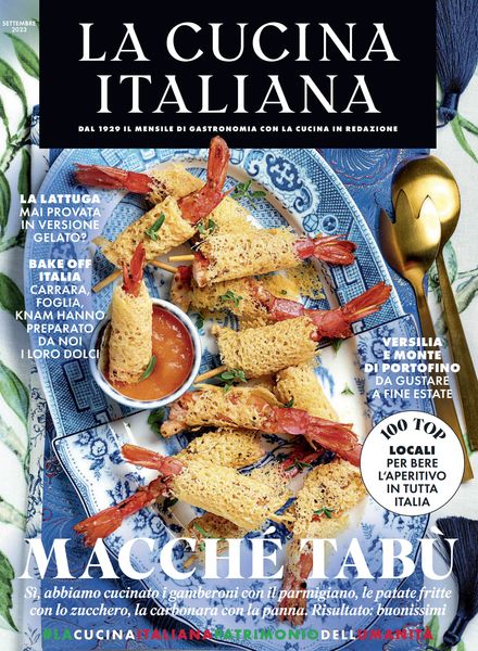 La Cucina Italiana – Settembre 2023