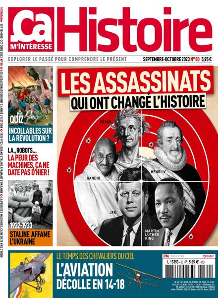 ca M’Interesse Histoire – Septembre-Octobre 2023