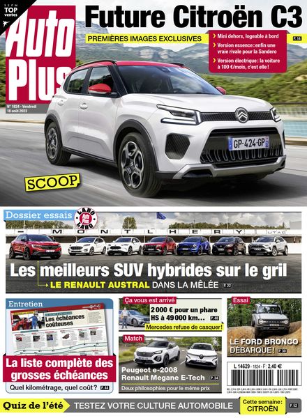 Auto Plus France – 18 Aout 2023