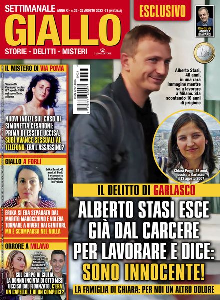 Giallo – 23 Agosto 2023