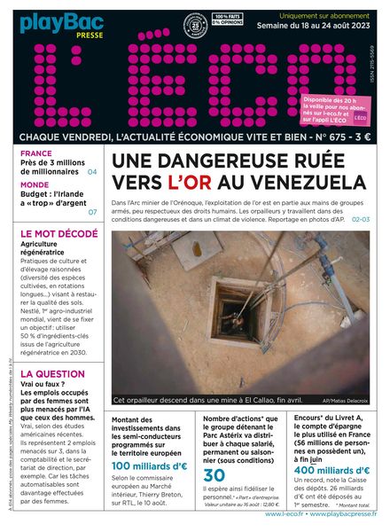 L’eCO – 18 Aout 2023