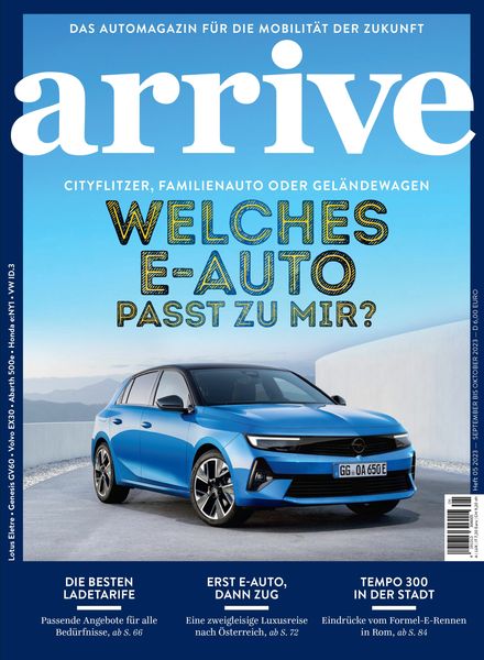Arrive – September-Oktober 2023