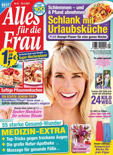 Alles fur die Frau – 25 August 2023