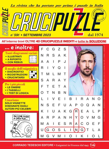 Crucipuzzle – Settembre 2023