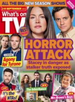 What’s on TV – 2 September 2023