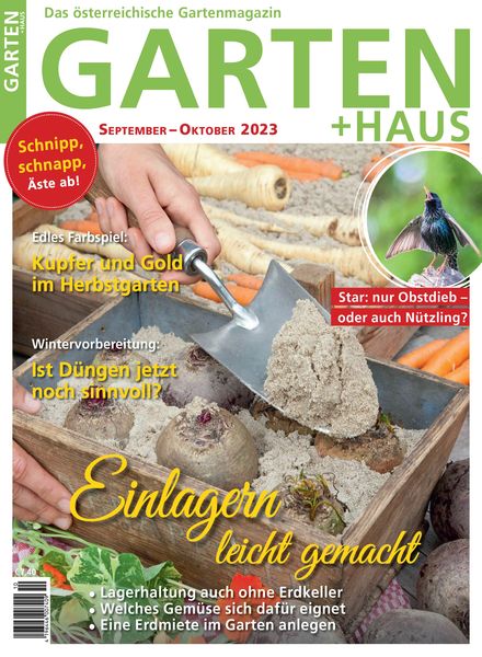 Garten+Haus – September-Oktober 2023