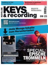 Keys & Recording – September 2023