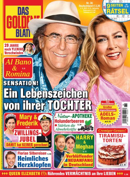 Das Goldene Blatt – 2 September 2023