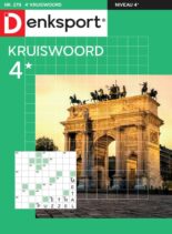 Denksport Kruiswoord 4 – 24 Augustus 2023