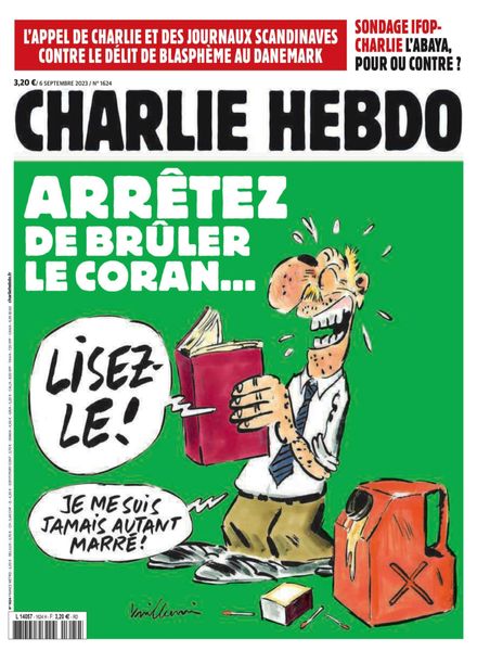 Charlie Hebdo – 6 Septembre 2023