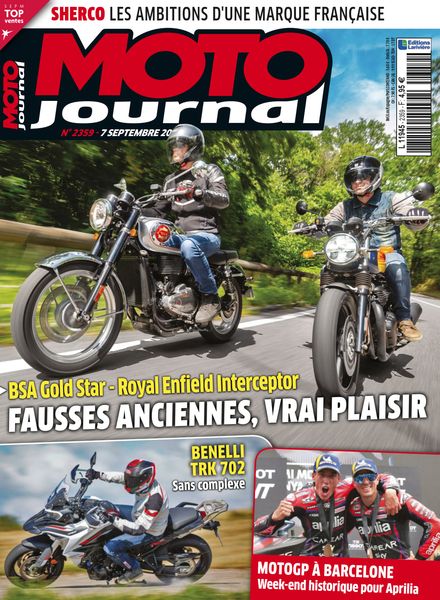 Moto Journal – 7 Septembre 2023