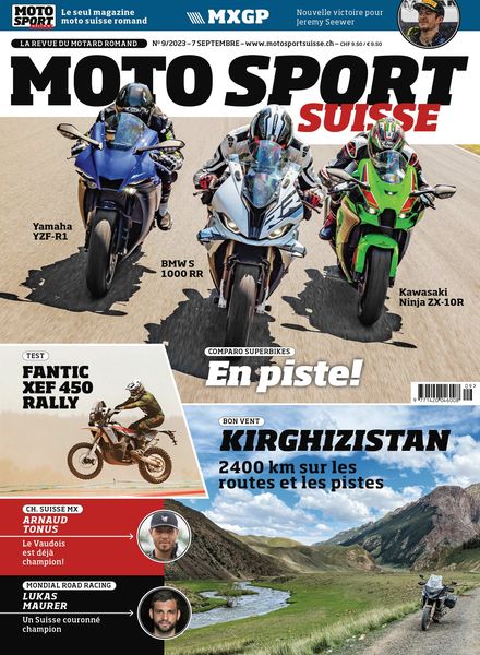 Moto Sport Suisse – 7 Septembre 2023