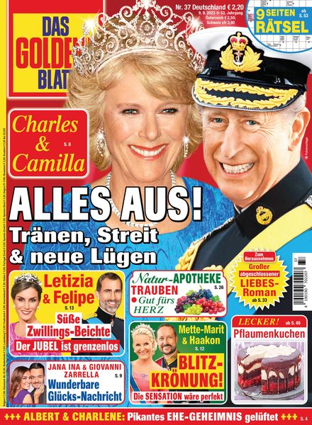 Das Goldene Blatt – 10 September 2023
