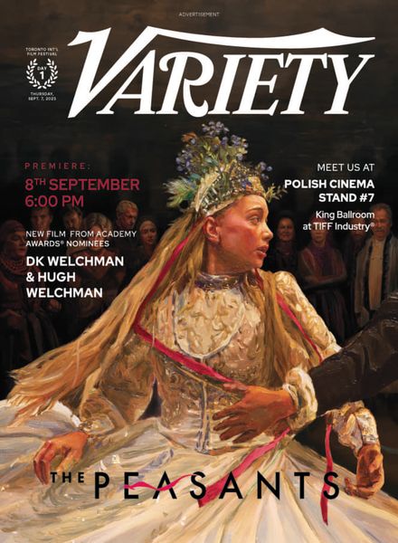 Variety – Toronto Int’l Film Festival Day 1 – September 7 2023