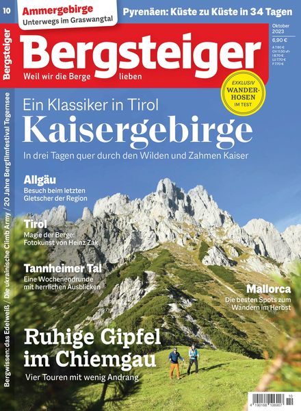Bergsteiger – Oktober 2023
