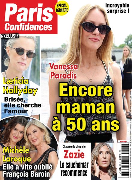 Paris Confidences – Octobre-Decembre 2023