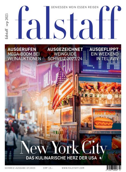 Falstaff Magazin Schweiz – September 2023