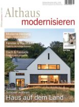Althaus Modernisieren – Oktober-November 2023