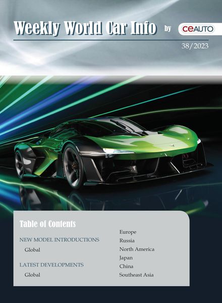 Weekly World Car Info – Issue 38 2023