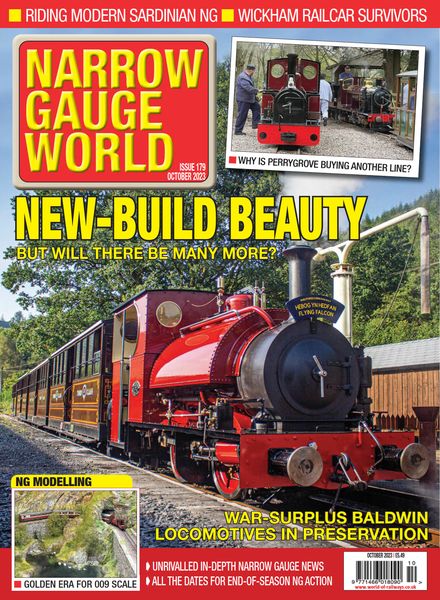 Narrow Gauge World – Issue 179 – October 2023