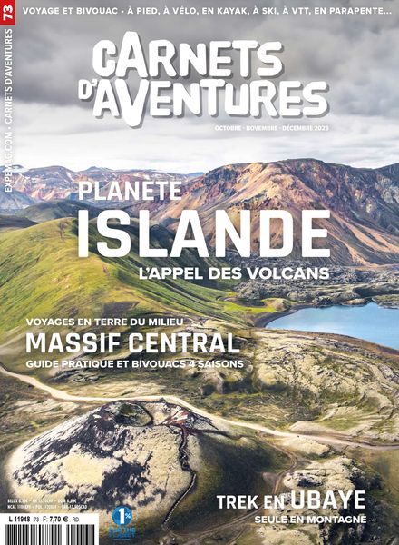 Carnets d’Aventures – Octobre-Decembre 2023