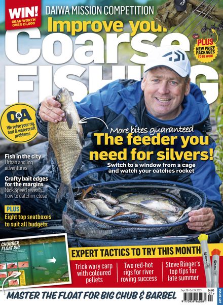 Improve Your Coarse Fishing – Issue 407 – September 2023