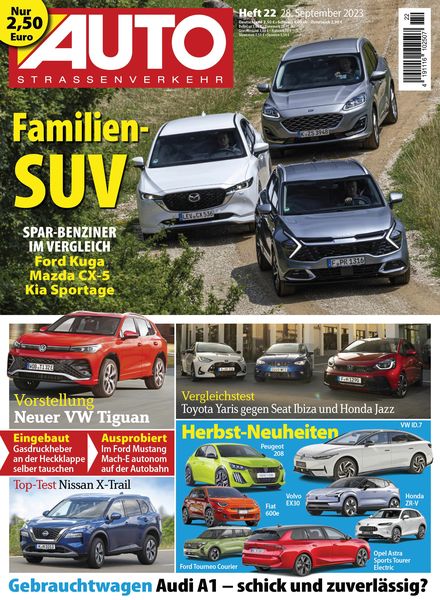 Auto Strassenverkehr – 27 September 2023
