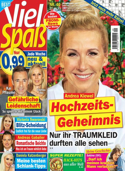 Viel Spass – 27 September 2023