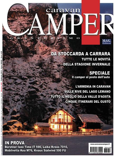 Caravan e Camper Granturismo – Febbraio 2013