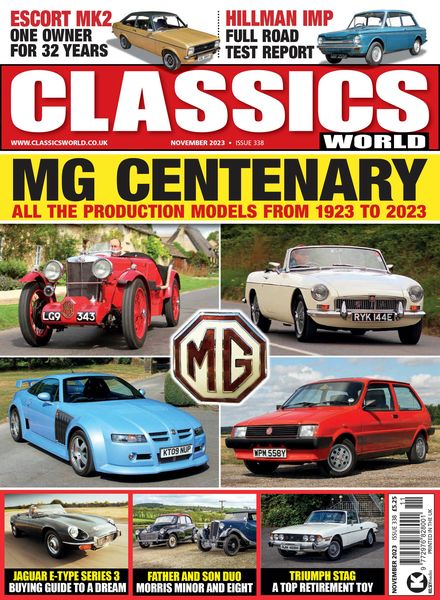 Classics World – Issue 338 – November 2023