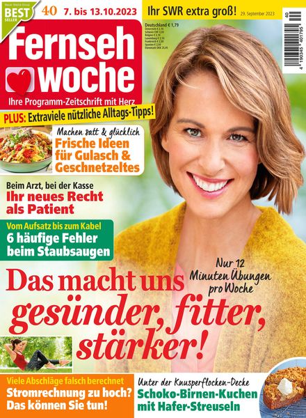 Fernsehwoche – 29 September 2023