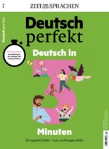 Deutsch Perfekt Nr 10 – 11 August 2023