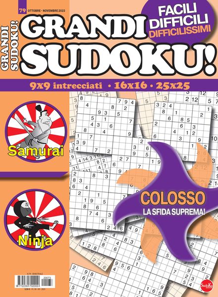 Grandi Sudoku – Ottobre-Novembre 2023