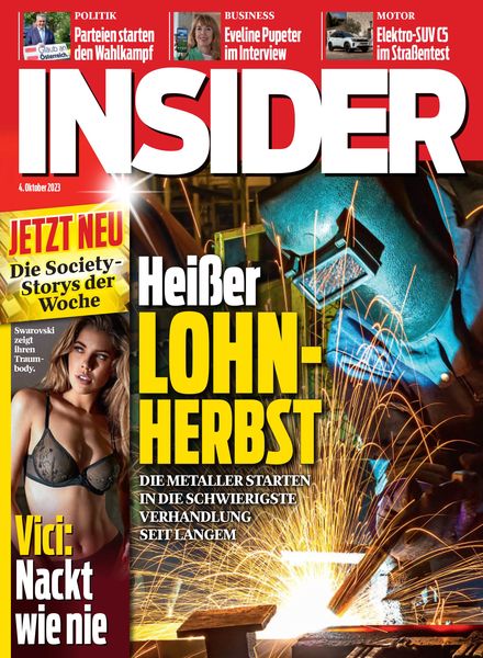 Insider Austria – 4 Oktober 2023
