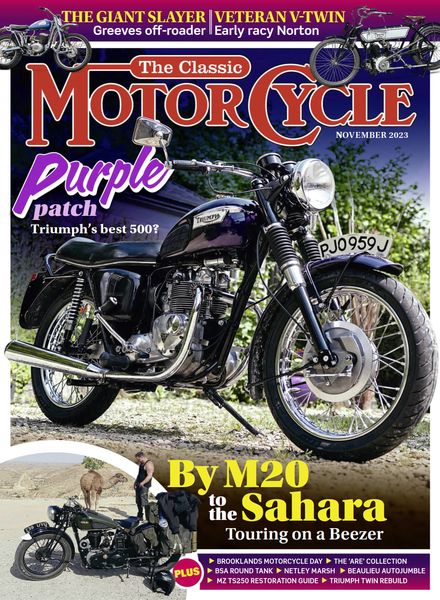 The Classic MotorCycle – November 2023