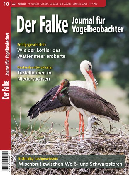 Der Falke Journal fur Vogelbeobachter – Oktober 2023